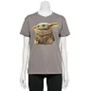 Juniors' Star Wars The Mandalorian The Child aka Baby Yoda Graphic Tee